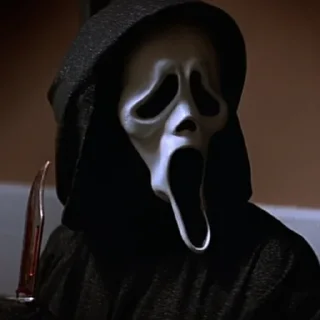 Sticker from Ghostface