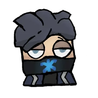 😫 emoji PIN Blockman go | @xKris_STK Telegram sticker 8 of 41