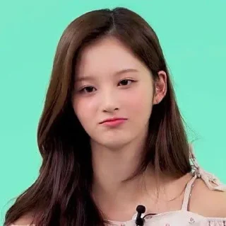😐 emoji seven from nmixx @lovely_skz Telegram sticker 18 of 61