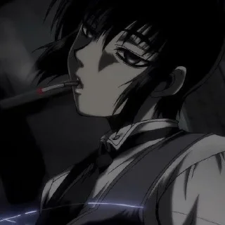 Sticker from Hellsing Walter Dornez