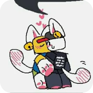 Sticker from Теперь мы все немые гости из за block chat