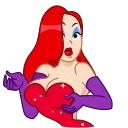 🤯 emoji Jessica Rabbit Telegram sticker 20 of 26
