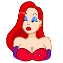 🤪 emoji Jessica Rabbit Telegram sticker 16 of 26