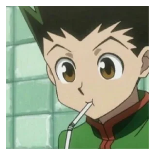 😇 emoji хантер хантер это кто. Telegram sticker 22 of 50