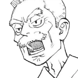 😠 emoji Дед Сано Telegram sticker 9 of 9