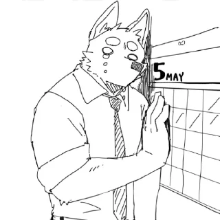 😰 emoji Собака_голубая_как_и_ты Telegram sticker 13 of 118