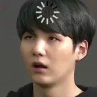 😟 emoji BTS🤞 Telegram sticker 9 of 74