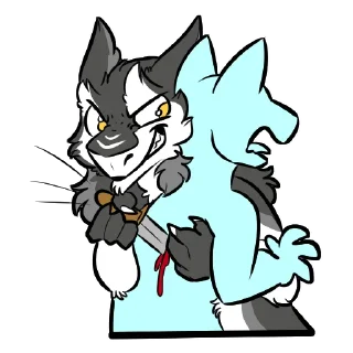 Sticker from Kaz and Ruse