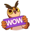 👍 emoji Freelance Owl Telegram sticker 8 of 40