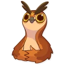 😐 emoji Freelance Owl Telegram sticker 23 of 40