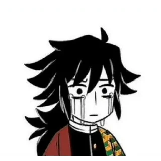 Sticker from Giyu Tomioka ( @Hanjisass)