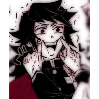 😁 emoji Giyu Tomioka ( @Hanjisass) Telegram sticker 21 of 48