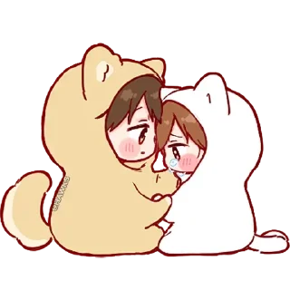 Sticker from . SH: @stickers_anime0