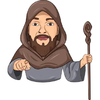 👉 emoji Рисованный Гольдштейн Telegram sticker 17 of 24