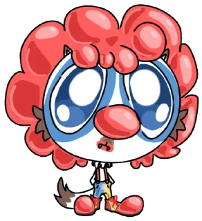 🤡 emoji Пещерный Ян. Telegram sticker 5 of 10
