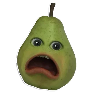 🙀 emoji 🍊 Annoying Orange 🍊by @r_o_o_m 🍊 Telegram sticker 24 of 99