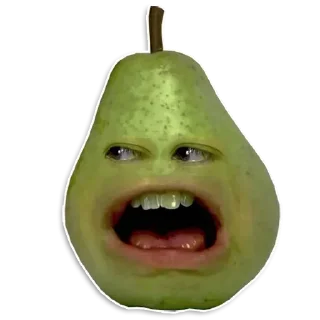 😯 emoji 🍊 Annoying Orange 🍊by @r_o_o_m 🍊 Telegram sticker 21 of 99