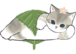 🍃 emoji Kittens mofu_sand 2 Telegram sticker 11 of 120