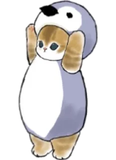 🐧 emoji Kittens mofu_sand 2 Telegram sticker 20 of 120