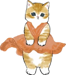 💃 emoji Kittens mofu_sand 2 Telegram sticker 21 of 120