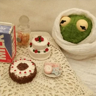 🤓 emoji Kermit @stickersb2b Telegram sticker 15 of 92