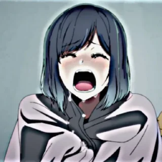 ❄️ emoji Аканэ курокава от @cfafxx Telegram sticker 9 of 47