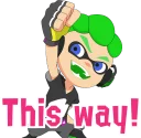 👉 emoji Splatoon: Inkling Injection :: @line_stickers Telegram sticker 18 of 40