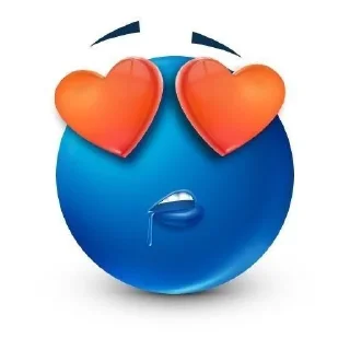 😍 emoji ну типа Telegram sticker 5 of 27