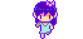 👧 emoji Pixel Telegram sticker 12 of 20