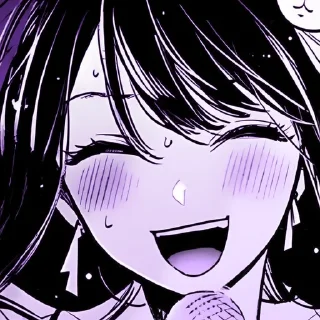 💜 emoji Ai Hoshino Telegram sticker 19 of 26