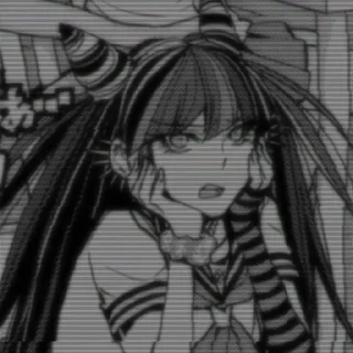 😒 emoji Ibuki Mioda Icon💌 Telegram sticker 11 of 62