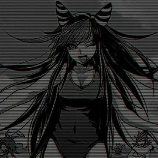 😄 emoji Ibuki Mioda Icon💌 Telegram sticker 14 of 62