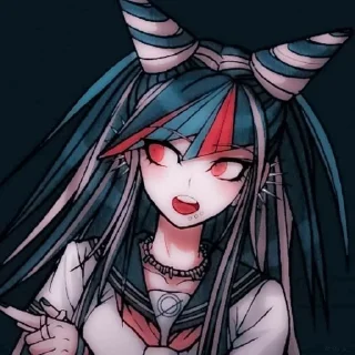 😮 emoji Ibuki Mioda Icon💌 Telegram sticker 19 of 62