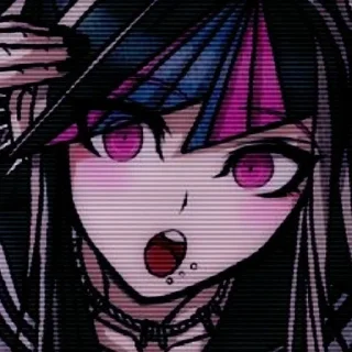 😯 emoji Ibuki Mioda Icon💌 Telegram sticker 4 of 62