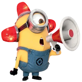 😲 emoji Миньоны Telegram sticker 9 of 15