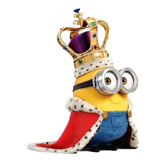 🤴 emoji Миньоны Telegram sticker 12 of 15