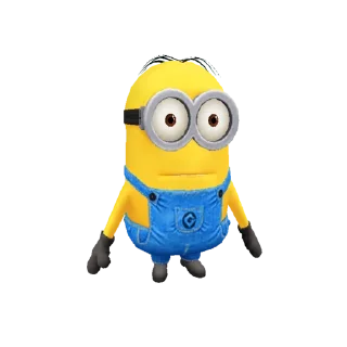 😐 emoji Миньоны Telegram sticker 11 of 15