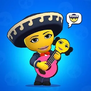 👩 emoji Бравл Telegram sticker 9 of 15