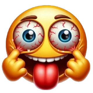 🤪 emoji красивые смайлики Telegram sticker 14 of 74