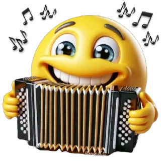 🪗 emoji красивые смайлики Telegram sticker 10 of 74