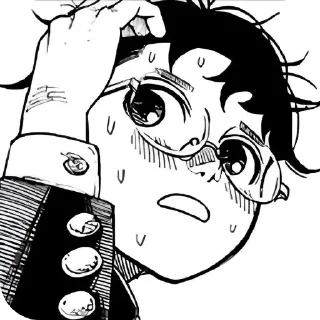 🎸 emoji Ken Takakura (Okarun) @miyasan Telegram sticker 14 of 120