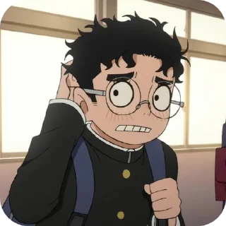 🪑 emoji Ken Takakura (Okarun) @miyasan Telegram sticker 5 of 120
