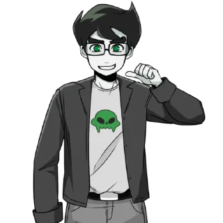 🔫 emoji Jake English - Homestuck Telegram sticker 11 of 57