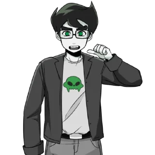 🔫 emoji Jake English - Homestuck Telegram sticker 12 of 57