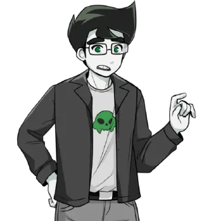 🔫 emoji Jake English - Homestuck Telegram sticker 19 of 57