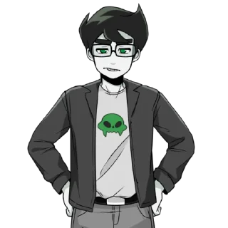 🔫 emoji Jake English - Homestuck Telegram sticker 5 of 57