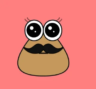 Sticker from pou