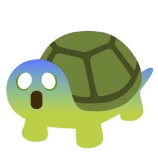 🌟 emoji черепашка Ади Telegram sticker 11 of 49