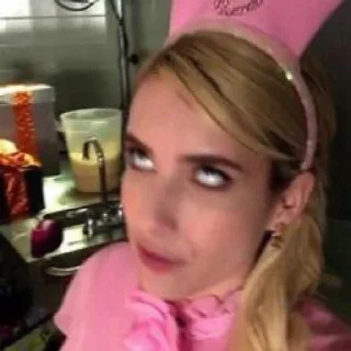 👁 emoji Emma Roberts Telegram sticker 21 of 56
