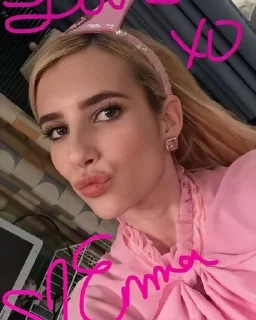 👌 emoji Emma Roberts Telegram sticker 20 of 56